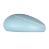 Mofii CANDY Clavier Souris Combo Sans Fil 2.4G Mixte Couleur 84 Touches Mini Clavier Souris Ensemble avec Bouchons Clés Punk Circulaires Bleu