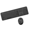 Mofii doux clavier souris combo couleur pure 2.4G clavier sans fil souris ensemble bouchon de suspension circulaire pour ordinateur portable PC
