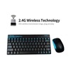 Mofii X210 2.4G clavier sans fil souris combo bureau clavier souris ensemble mise en page compacte Plug and Play pour PC ordinateur portable blanc