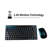Mofii X210 2.4G clavier sans fil souris combo bureau clavier souris ensemble mise en page compacte Plug and Play pour PC ordinateur portable blanc
