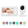 Moniteur de bébé visuel sans fil de 4.3inch moniteur de bébé de conversation 2 manières
