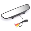 Moniteur inversé de rétroviseur de voiture TFT LCD couleur numérique 5 pouces pour caméra DVD magnétoscope