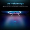Moniteur mince de 23, 8 pouces HD 1080P Écran IPS 1920 * 1080 Résolution 178 ° Angle de vision Faible lumière bleue Moniteur de soin des yeux Prise américaine