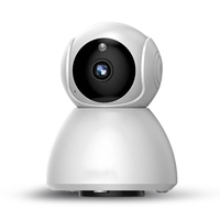 Moniteur pour bébé avec caméra WiFi intelligente haute résolution 720P avec détection de mouvement infrarouge avec vision nocturne APP Notification push audio bidirectionnelle pour la sécurité à domicile Surveillance de l