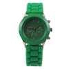 Montre à quartz classique montre-bracelet unisexe avec bracelet en silicone montres décontractées légères montre analogique étanche"idienne