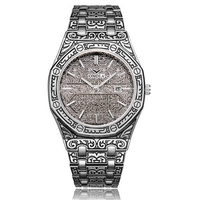 Montre à quartz ONOLA pour homme avec bracelet en acier inoxydable 3ATM Montre-bracelet classique vintage