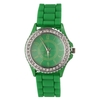Montre à Quartz pour femmes classique montre-bracelet de mode féminine avec bracelet en silicone montres décontractées légères montre analogique étanche"idienne