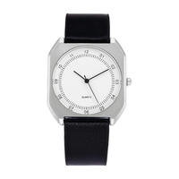 Montre à quartz rectangulaire pour femme Montre décontractée élégante pour femme
