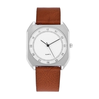 Montre à quartz rectangulaire pour femme Montre décontractée élégante pour femme