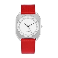 Montre à quartz rectangulaire pour femme Montre décontractée élégante pour femme