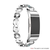 Montre Bande de Haute Qualité Montre Bande En Alliage de Zinc Femmes Montre Bande Mode Simple Style Dragonne pour Fitbit Charge 2