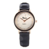 Montre-bracelet de quartz de montre de femmes de quartz Montre-bracelet femelle occasionnelle