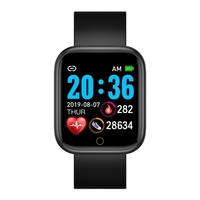 Montre de sport à bracelet intelligent avec écran IPS i5PRO 1, 3 pouces