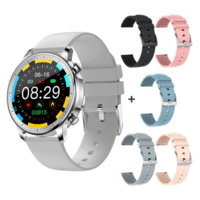 Montre de sport à bracelet intelligent COLMI V23 Écran IPS de 1, 28 pouces BT5.0 Tracker de fitness IP67 Moniteur de sommeil / fréquence cardiaque / pression artérielle étanche Podomètre Mode sportif multiple Notification / Appel / Rappel sédentaire