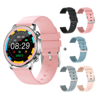 Montre de sport à bracelet intelligent COLMI V23 Écran IPS de 1, 28 pouces BT5.0 Tracker de fitness IP67 Moniteur de sommeil / fréquence cardiaque / pression artérielle étanche Podomètre Mode sportif multiple Notification / Appel / Rappel sédentaire
