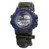 Montre de sport numérique de survie Montre hydrofuge