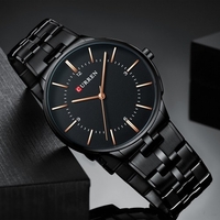 Montre en acier inoxydable CURREN 8321 Quartz Men Gentlemen Brand