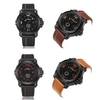 Montre Homme Mouvement Quartz Date Semaine Affichage Business Montre-Bracelet Décontractée