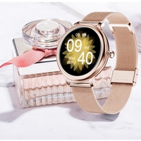 Montre intelligente à écran tactile de 1, 09 pouce pour femmes