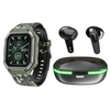 Montre intelligente avec bracelet intelligent C20S + écouteurs sans fil PRO60 Écouteurs BT