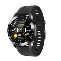 Montre intelligente de 1, 3 pouces pour hommes,  femmes,  fréquence cardiaque,  surveillance de la pression artérielle,  mode multisport,  montre de remise en forme,  sommeil sécuritaire,  bracelet de course,  IP68,  étanche,  musique,  montres intelligentes