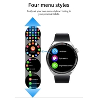 Montre intelligente MAX ST5 de 1, 45 pouce IP67 Montre intelligente étanche BT5.0 Compatible pour Android iOS