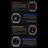 Montre intelligente MAX ST5 de 1, 45 pouce IP67 Montre intelligente étanche BT5.0 Compatible pour Android iOS