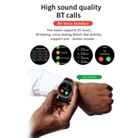 Montre intelligente MAX ST5 de 1, 45 pouce IP67 Montre intelligente étanche BT5.0 Compatible pour Android iOS