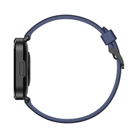 Montre intelligente Mibro Color avec écran tactile couleur de 1, 57 pouces 15 modes sportifs Surveillance de la fréquence cardiaque Montre noire + bracelet bleu