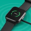 Montre intelligente Mibro Color avec écran tactile couleur de 1, 57 pouces 15 modes sportifs Surveillance de la fréquence cardiaque Montre noire + bracelet vert