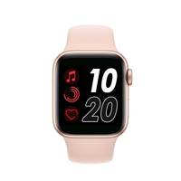 Montre intelligente multifonctionnelle T500 pour téléphones Android iOS,  suivi de la condition physique avec écran de contrôle tactile de 1, 44 
