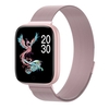 Montre intelligente T85 Écran couleur 1, 54 pouces BT 4.0 IP67 Étapes de la montre étanche comptage de la pression artérielle Oxygène sanguin Fréquence cardiaque Surveillance de la qualité du sommeil