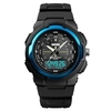 Montre électronique numérique analogique SKMEI 1454 pour hommes