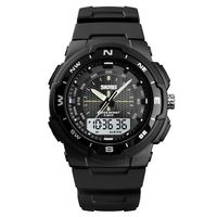 Montre électronique numérique analogique SKMEI 1454 pour hommes