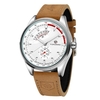 Montre mécanique avec bracelet en cuir 3ATM montre-bracelet automatique pour hommes garçons