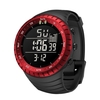 Montre numérique pour homme SENORS montre de Sport montres numériques imperméables extérieures LED montre-bracelet lumineuse électronique avec alarme chronomètre