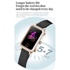Montre pour femme Smart Sports Band Fitness Tracker Montre intelligente Fréquence cardiaque Moniteur de sommeil Bracelet IP68 Étanche Message Push Camera Control