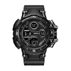 Montre pour homme de sport montre électronique Cool montre-bracelet lumineuse extérieure montres étanches grand écran chronomètre réveil carillon horaire
