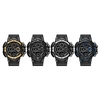 Montre pour homme de sport montre électronique Cool montre-bracelet lumineuse extérieure montres étanches grand écran chronomètre réveil carillon horaire