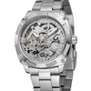 Montres mécaniques à remontage automatique de luxe squelette des hommes FORSINING