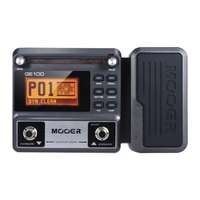 MOOER GE100 Guitare Multi-effets Processeur Effet Pédale