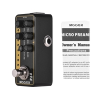 Mooer MICRO PREAMP Série 014 Taxidea Taxus Préamplificateur numérique classique de l