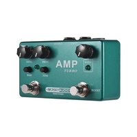MOSKY AMP TURBO Pédale d’effet guitare 2 en 1 Boost + effets Overdrive classiques