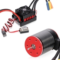 Moteur Brushless 3650 4500KV et Hobbywing WP-10BL60 60A ESC Combo étanche (type-1)