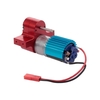 Moteur de balai de charbon remplaçable 370 avec réducteur en métal