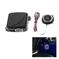Moteur de voiture Bouton poussoir Interrupteur de démarrage RFID Safe Lock Ignition Keyless Entry Starter Anti-vol système