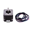 Moteur pas à pas Aibecy 42 2 phases 0, 9 degré Angle de pas à faible bruit 17HS4401S moteur pas à pas avec câble de 1 m pour imprimante 3D CNC