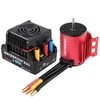 Moteur sans balai GOOLRC 3650 3900KV avec dissipateur de chaleur 60A ESC sans balai pour chenille de voiture 1/10 RC