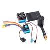 Moteur sans balais 3100KV 3650 Moteur étanche avec 120A Brushless ESC XT60 Plug Carte de programmation Dissipateur de chaleur pour 1/8 1/10 1/12 RC Car RC Boat Part
