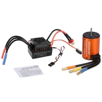 Moteur sans balais étanche 3650 4300KV avec mise à niveau GoolRC avec ensemble combiné ESC 60A pour camion de voiture 1/10 RC